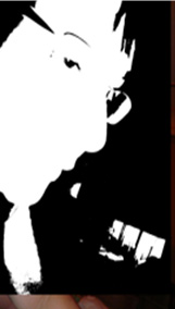 Jacky R�ault,  Jo�lle Deniot en photo-concept. Essai graphique  Rome ao�t 2009